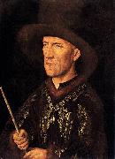 Jan Van Eyck Portrait of Baudouin de Lannoy oil painting on canvas